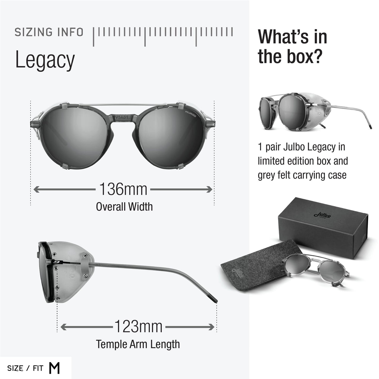 Julbo Legacy Sunglasses, Caqui, L Unisex Adulto