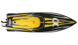 Amewi 1060mm Yellow Barco Alpha Flame Scheme 4-6S, 1060 mm, Color Amarillo, (1590581)