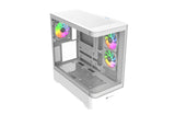 Thermaltake View 290 TG ARGB, Mid Tower Chassis, Snow