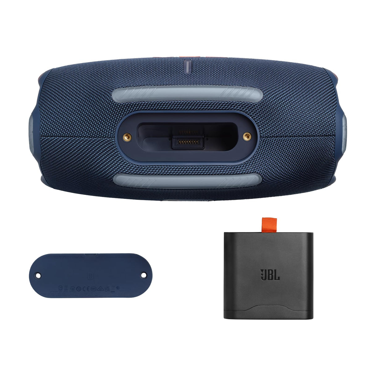 JBL Xtreme 4 Musikbox in Blau – Tragbare Bluetooth-Lautsprecher-Box mit tiefem Bass, KI-Sound-Boost und integrierter Powerbank – Wasserfest und staubfest ohne PD-Adapter – 24 Laufzeit