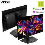 MSI mag 272QP QD-OLED X50 de 27 Pulgadas Monitor Gaming WQHD, Panel OLED Quantum Dot 2560 x 1440, 500 Hz, 0,03 ms, DisplayHDR True Black 500, AMD FreeSync Pro, HDMI 2.1, DP 1.4a, Negro