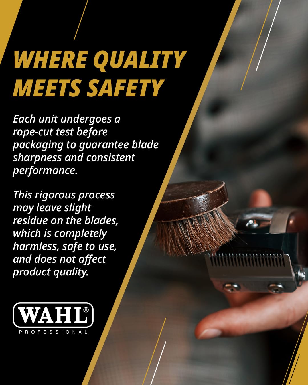 Wahl Pro Series High Visibility Trimmer, Cuchilla de Corte Cercano, Ion-Litio, Cortabarba totalmente lavable, Kit de Aseo, Cabezales Intercambiables, Profesional, Sin Cable, Corte Cercano
