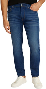 Tommy Hilfiger Vaqueros Hombre Houston Flex Tucson Tapered Fit, Azul (Mohave Indigo), 32W/31L