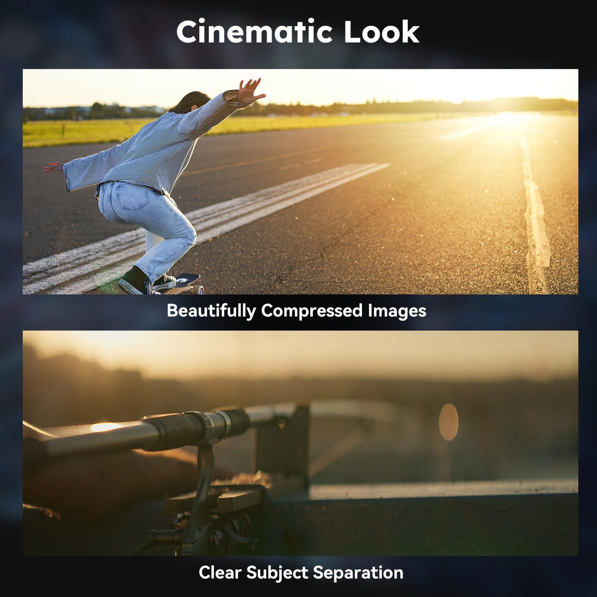 SIRUI 100mm T2.9 1.6X Full-Frame Anamorphic Lens Cinema Lens (E Mount)