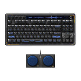 8Bitdo Retro 87 Mechanical Keyboard with Hot-Swappable Kailh Switches, RGB Backlight, Programmable Buttons, Wireless 2.4G/Bluetooth/USB-C for Windows and Android - Mecha Break: Panther - ANSI US