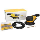 Mirka DEROS RS 600 Ø 150 mm/potente lijadora rotativa para madera y hormigón/motor de 750W / 700-2500 RPM/diseño ligero (1,8 kg) / conectividad Bluetooth