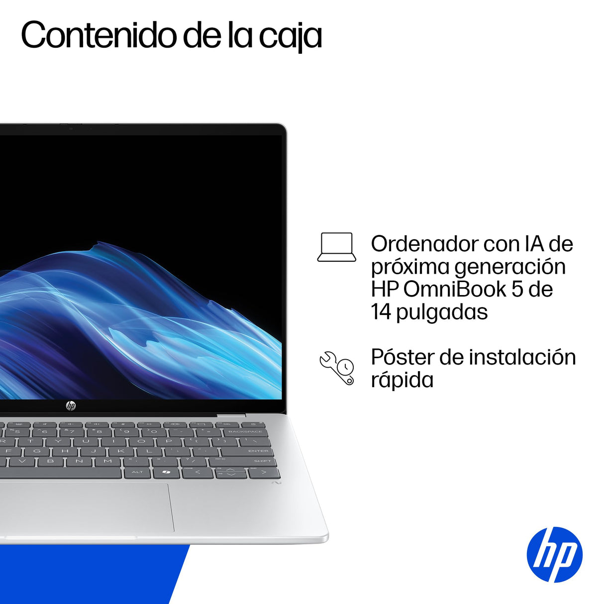 HP OmniBook 5 14-he0000nsx - Ordenador Portátil 14” OLED (1920x1200)