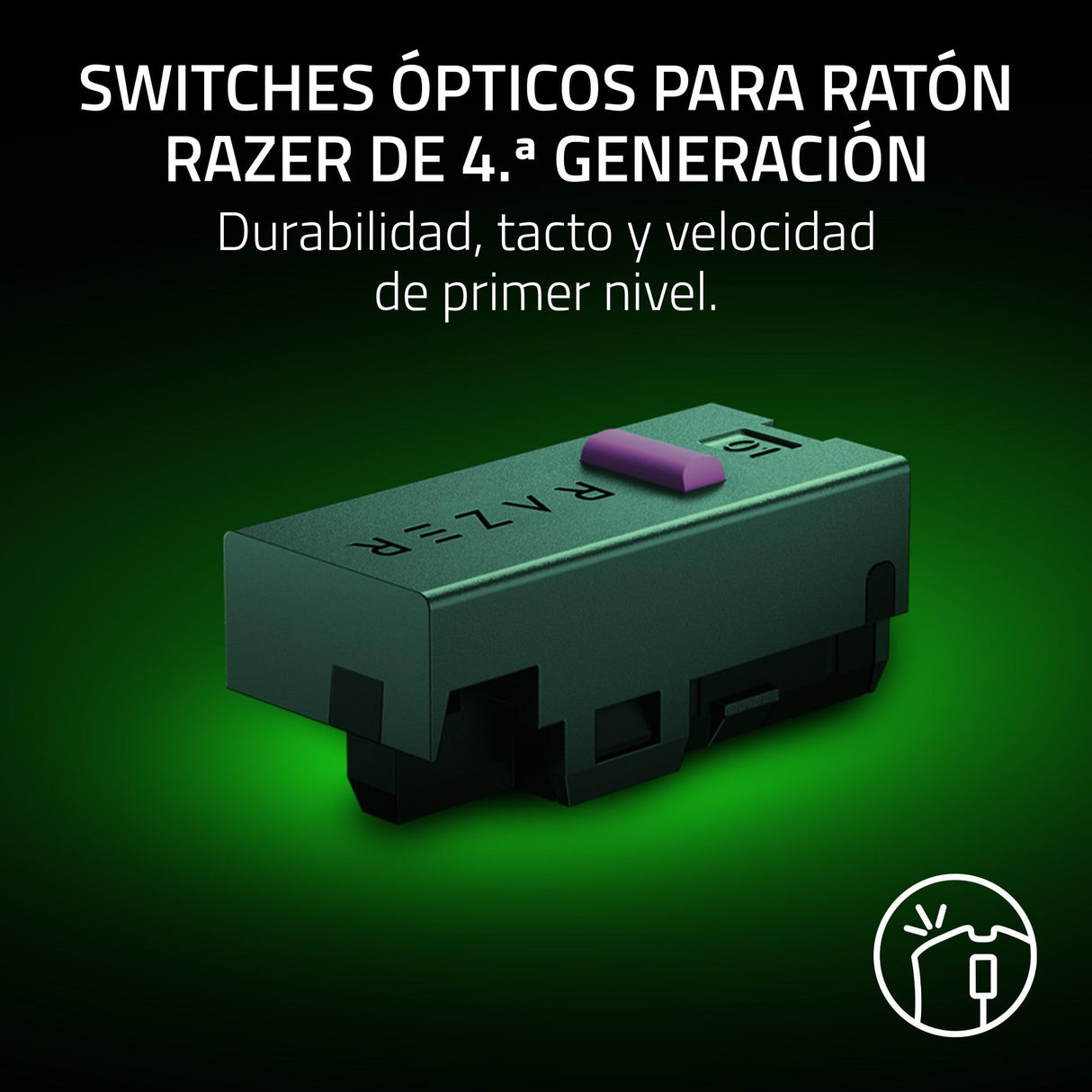 Razer DeathAdder V4 Pro - Ratón para Esports ergonómico inalámbrico y Ultraligero - 56g - 2,4 GHz Hyperspeed - Focus Pro 45K Sensor - 8K Hz Polling - Switches ópticos Gen-4 - PC/Mac | Negro