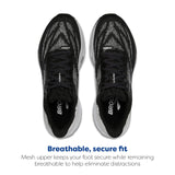 BROOKS Launch 11, Sneaker Hombre, Negro y Blanco, 45 EU