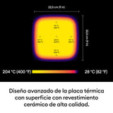 Cricut EasyPress 3 | Placa térmica de 22,5 cm x 22,5 cm | Prensa térmica para camisetas, cojines, bolsas de tela y mucho más | Uso con vinilo termoadhesivo (HTV)