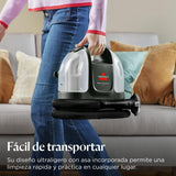 BISSELL SpotClean Mini Aspiradora de Agua Tapiceria con cable, Limpiador de Tapicerias Portátil, Perfecto para Limpia Rápidas, Compacto y Ligero, Lava Aspiradora para Coche, Barco, Sofá y Más, 41491