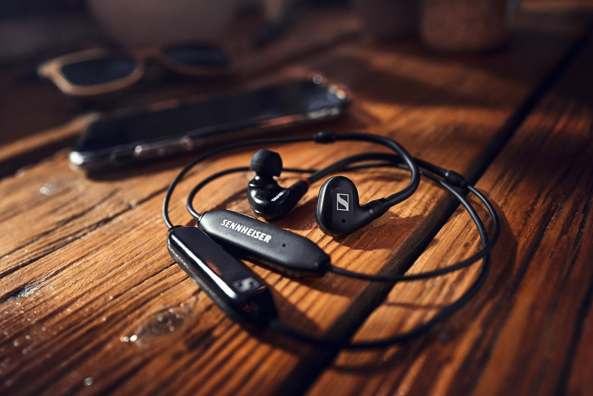 Sennheiser IE 100 PRO Auriculares Dinámicos de Monitorización Intraurales Inalámbricos, Negro