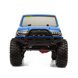 Axial RC Truck 1/10 SCX10 III Base Camp 4WD Rock Crawler RTR Cepillado (batería y Cargador no incluidos), Azul, AXI03027T1