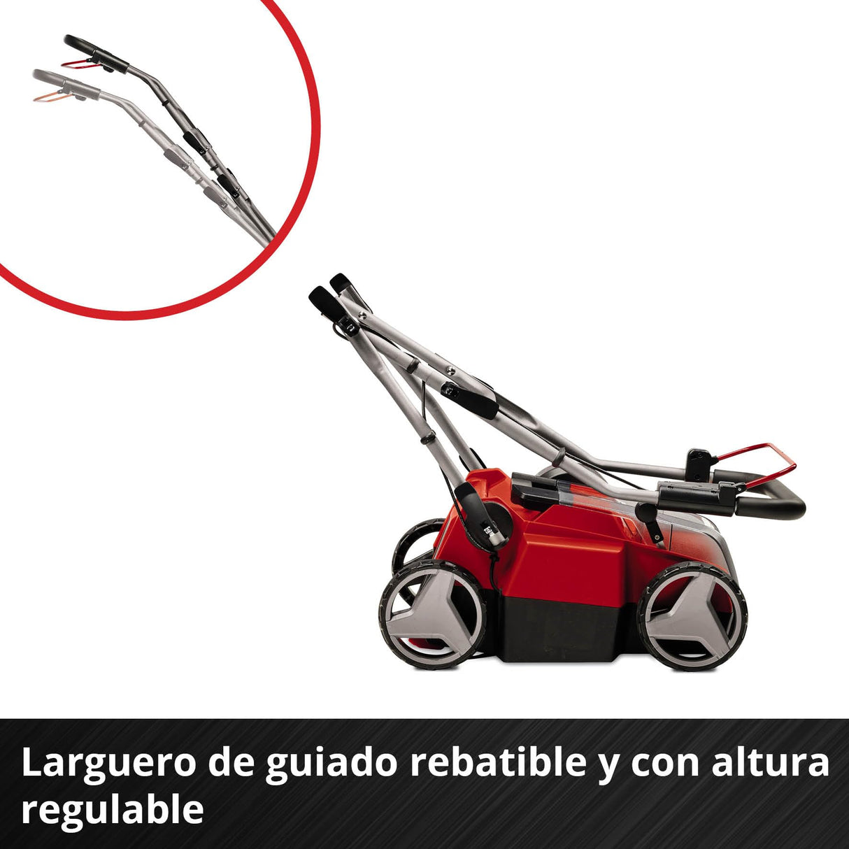 Einhell Escarificador-aireador inalámbrico GE-SC 36/35 Li-Solo Power X-Change (36 V, Ancho de Trabajo 35 cm, Motor sin carbón, Rodillo de escarificación de 16 Cuchillas, se Vende sin batería)