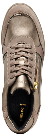 Geox D Ilde, Zapatillas Mujer, Beige, 39 EU