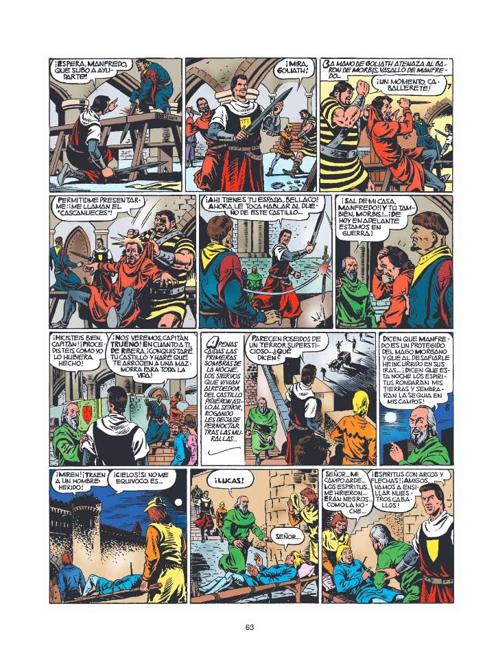 Capitan trueno 1956-1957 ¡a sangre y fuego! (bruguera - sd)