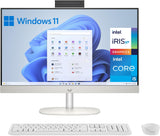 HP All-in-One 24-cr0010ss - Ordenador de sobremesa de 23,8" FHD ( Intel Core i5-1335U, 16GB RAM, 512GB SSD, Intel Iris X Graphics, Windows 11 Home) Blanco - Teclado QWERTY Español