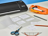 Dahle 70303 - Plastificadora (hasta A3, laminación en frío y caliente, 40 segundos) tiempo de calentamiento), color negro.