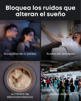 Soundcore Auriculares Sleep A30 de Anker: con Cancelación Activa de Ruido, Sistema Adaptativo para Bloquear los Ronquidos, Máxima Comodidad para Quienes Duermen de Lado y 45h de Reproducción