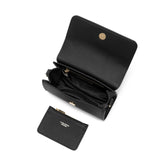 Carlheim, Gotland Genuine Leather collection, Scarlett Genuine Leather Handbag (Black)