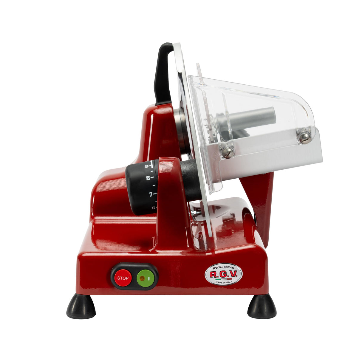 RGV Luxor 22 Eléctrico 120W Aluminio Plata rebanadora - Cortafiambres (Aluminio, Plata, 12 kg, 320 x 410 x 315 mm, 390 x 510 x 350 mm)