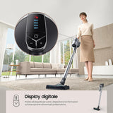 SAMSUNG Jet 75E Complete Escoba Eléctrica, Plateado