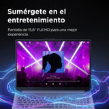 Lenovo IdeaPad Slim 3 Gen 8 - Ordenador Portátil 15.6" FHD Intel Core i5-13420H, 16GB RAM, 1TB SSD, Intel UHD Graphics Integrada, Wi-Fi 6, Sin Sistema Operativo Gris Ártico, Teclado QWERTY Español