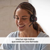 SPC Dreamer 2 Pro – Auriculares inalámbricos Bluetooth | 50h batería | Cancelación de Ruido (ENC) | Doble conexión simultánea | Google Fast Pair | Micrófono Integrado | Compatibles con Teams, Negro