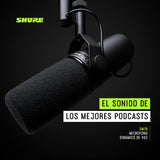 Shure SM7B - Micrófono dinámico cardioide, Proporciona un Sonido cálido para radiodifusión, podcasts y grabación