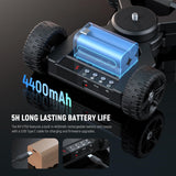 NEEWER DL400 Cámara Motorizada Actualizada Deslizante Dolly con App Control, Motor Dual Ultra Silencioso, 5h Funcionar, Compatible con GoPro iPhone Android Samsung Smartphone DSLR Cámara Videocámara