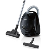Siemens Synchropower - Aspirador con bolsa, 4 L, 600 W, color negro