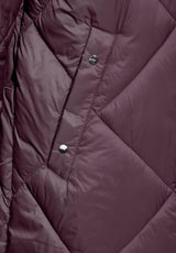 Street One A201972 Chaqueta Acolchada con Forro, Berry Brown, 36 Mujeres