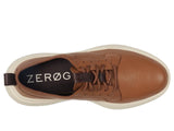Cole Haan Zerogrand Wfa - Zapatos Oxford de Punta Lisa para Hombre, British Tan/White Cap Grey, 43 EU