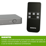 HDMI 2.1 Switch - AS48-4K 120Hz - Conmutador Gaming HDMI 8K - HDMI 2.1 - HDR - Funciones PS5 y Xbox - ALLM - VRR - QFT - QMS - 4 entradas/1 Salida - Adaptador HDMI 4K120-48Gbps - Dolby Digital
