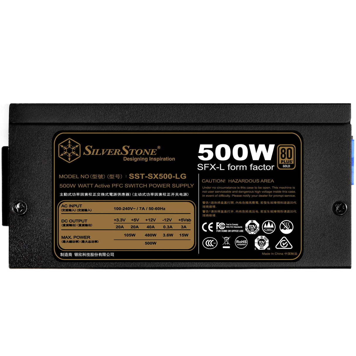 Fuente de Alimentación Silverstone SST-SX500-LG V2.1