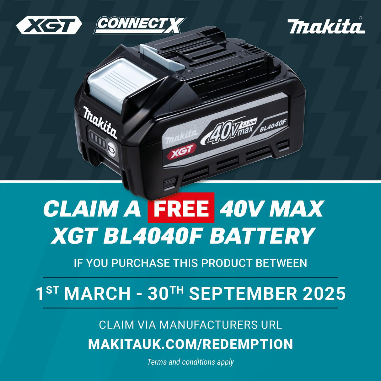 Makita LM002GZ 40V MAX Li-Ion XGT - Cortacésped sin escobillas de 53 cm - Baterías y Cargador no incluidos