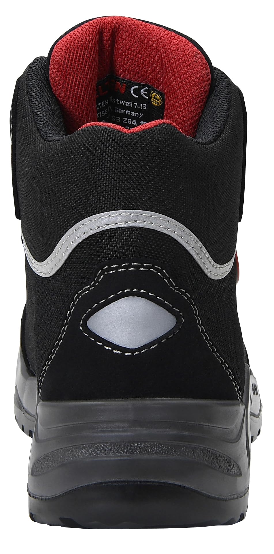 ELTEN Sander Boa ESD S3S, Zapatos de Seguridad para Hombre, Ligero, Puntera de Aluminio, Material Superior: Textil, Forro Interior: Textil (Transpirable), Talla 43