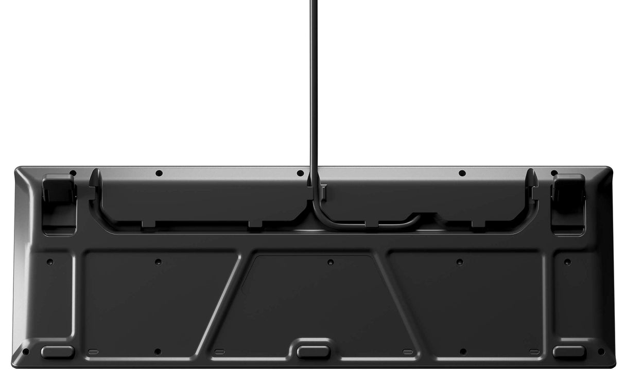 SteelSeries Apex 3 - Teclado RGB para gaming - Iluminación RGB de 10 zonas - Resistencia al agua IP32 - Reposamuñecas magnético superior - Teclado QWERTY Estadounidense