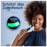 Oral-B iO Series 4 - Cepillo de dientes eléctrico, 4 modos de cepillado para cuidado dental, estuche de viaje, negro mate, ganador de la prueba Stiftung Warentest (12/2023)