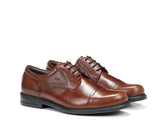 Fluchos Simon Zapatos de Cordones Derby, Hombre, Marrón (Libano 000), 45 EU (10.5 UK)