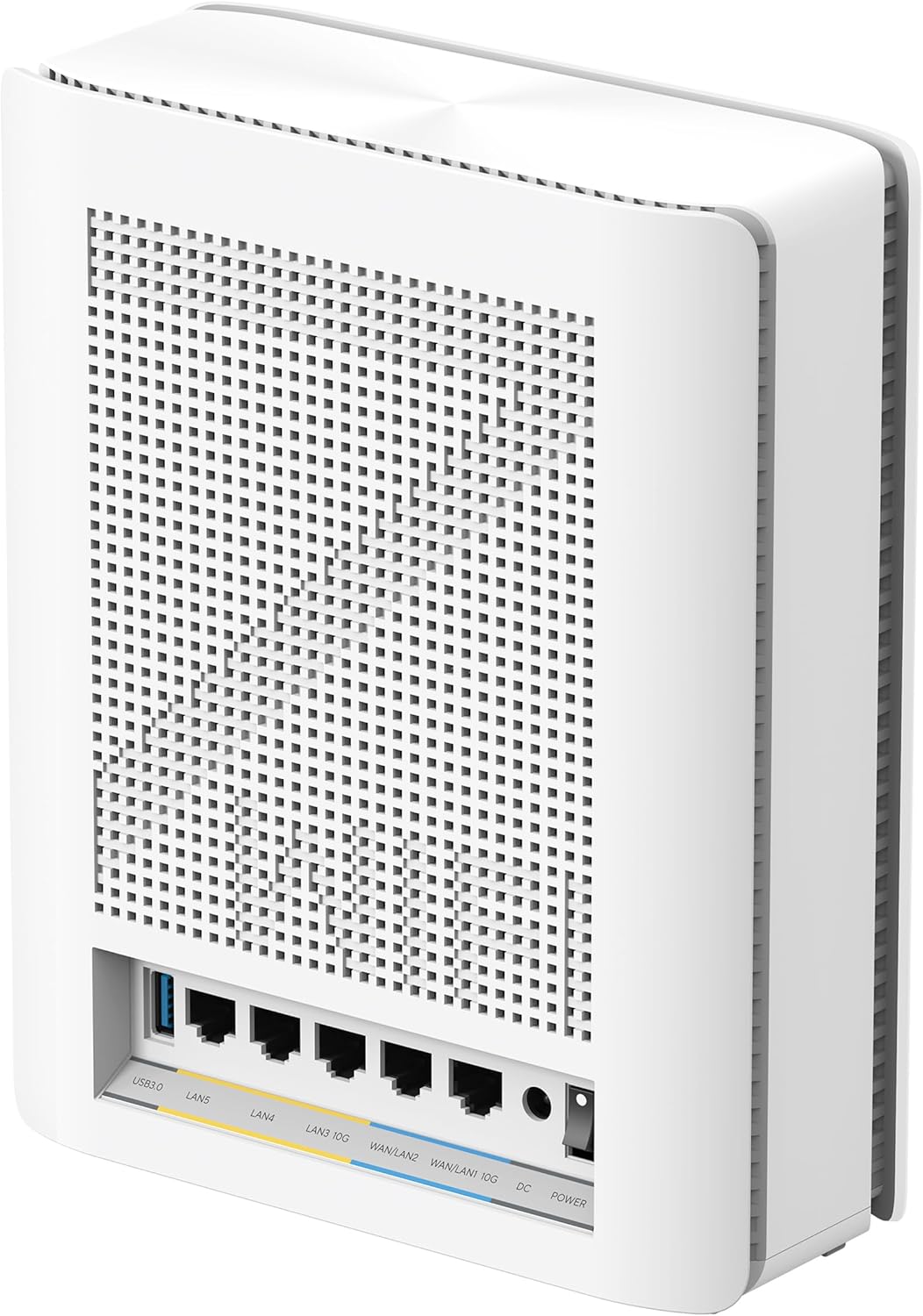 ASUS ZenWiFi BQ16 White 1-Pack - Sistema WiFi 7 Cuatribanda BE25000 (802.11be) en Malla, Ancho de Banda de 320 MHz y 4096-QAM, Dos Puertos 10G, WAN de Reserva, Seguridad de Red y Compatible con AiMesh