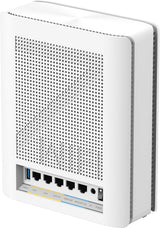 ASUS ZenWiFi BQ16 White 1-Pack - Sistema WiFi 7 Cuatribanda BE25000 (802.11be) en Malla, Ancho de Banda de 320 MHz y 4096-QAM, Dos Puertos 10G, WAN de Reserva, Seguridad de Red y Compatible con AiMesh