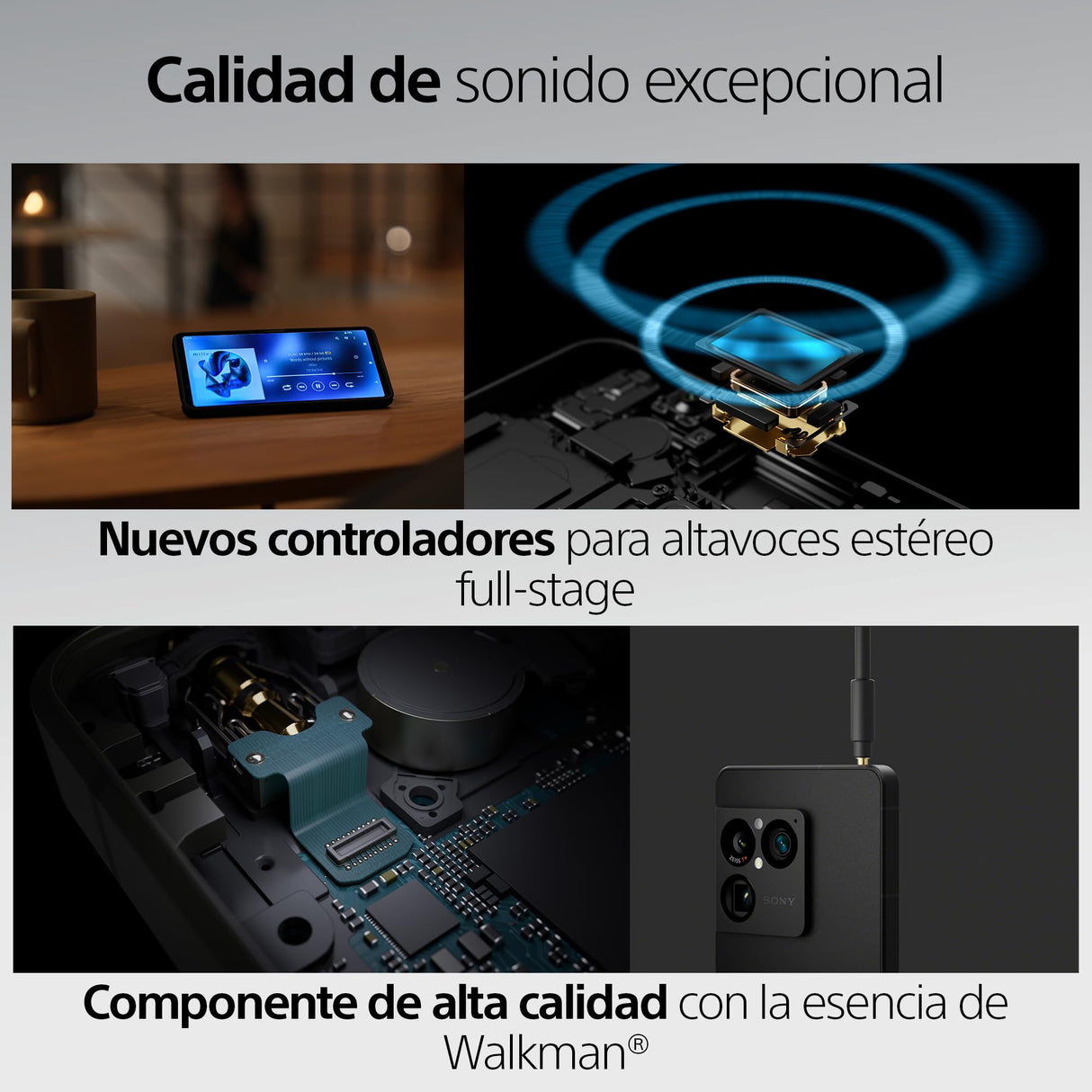Sony Xperia 1 VIII - Pantalla OLED HDR FHD+ de 6,5" 19,5:9 120Hz, Triple cámara con Nuevo teleobjetivo, Xperia AI, Batería 2 días, Audio 3,5 mm, Dual SIM, Rojo Granate
