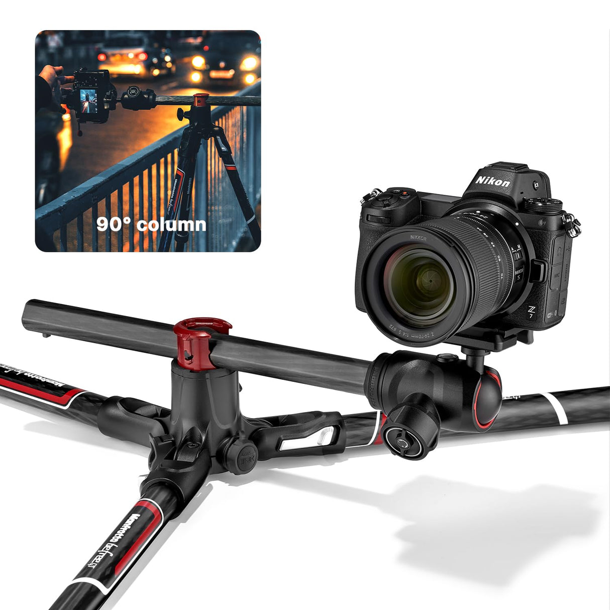 MANFROTTO Trépied MKBFRC4GTXP-BH Befree GT XPRO Carbone
