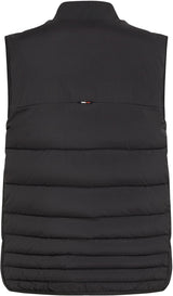 Tommy Hilfiger Chaleco Hombre Mix Quilt impermeable, Negro (Black), XXL