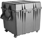 PELI 0370 Maleta Cuadrada Profunda y estanca para Equipos fotográficos y electrónicos, IP67 estanca, 227L de Capacidad, Fabricada en EE.UU., con Espuma Personalizable, Color Negro