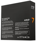 AMD Ryzen 7 9700X Procesador (8 núcleos/16 Threads) 65W DTP, Socket AM5, 40MB Caché, Reloj de Aumento máx. hasta 5.5 GHz, sin Ventilador
