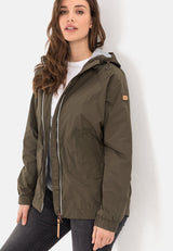 Camel Active Womenswear 320200/7r26 Chaqueta, Caqui, 48 para Mujer