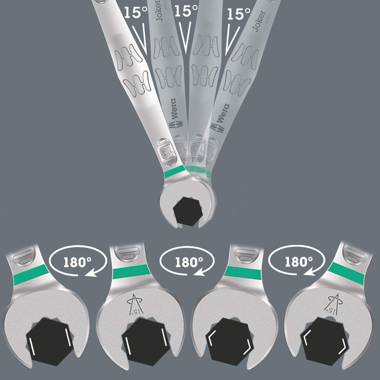 Wera 6003 Joker 8 Set Imperial 1