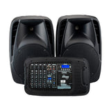 Laney AUDIOHUB Series AH2500D - Portable PA system - 2x500W - 6 channels Bluetooth and FX - 2 mics included
